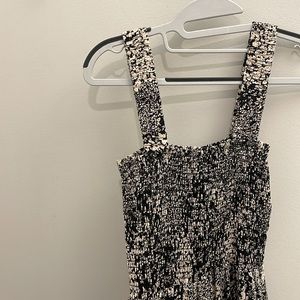 EVEREVE Wide Leg Floral Jumpsuit